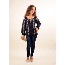 Embroidered blouse "Xenia" 5